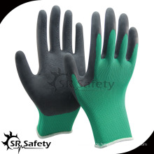 SRSAFETY 13g weiche Liner beschichtete Latexhandschuhe / Gartenhandschuh / Arbeitshandschuh